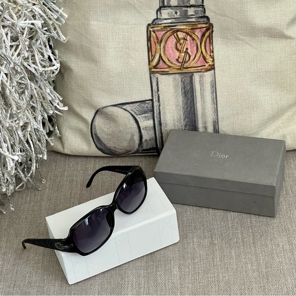 ⭐️COA⭐️CHRISTIAN DIOR SUNGLASSES W/Case-Box Dustbag & Cloth⚡️STUNNING⚡️ - Picture 4 of 14